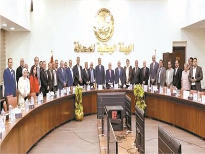 المهندس عبد الصادق الشوربجى خلال ندوة نظمتها الهيئة الوطنية للصحافة