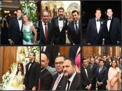 هاني رمزي يحتفل بزفاف ابنه بحضور أشرف صبحي والمشاهير | صور