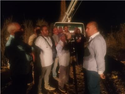 محافظ أسوان يوجه بالتحرك الفورى لإصلاح عطل فنى بمحطات الصرف الصحى