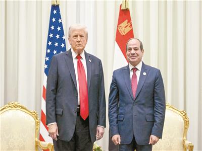 دونالد ترامب و الرئيس عبدالفتاح السيسى