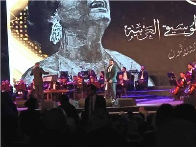 محمد حسن في حفل مهرجان الموسيقى العربية