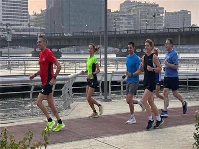 بلد الأمن والأمان.. النيل يحتضن جولة رياضية لرئيسي وزراء هولندا وبلجيكا