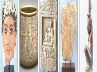 جانب من بعض القطع الأثرية المُستردة