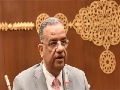 الكاتب الصحفي محمود مسلم، رئيس الهيئة البرلمانية لحزب الجبهة الوطنية بمجلس الشيوخ