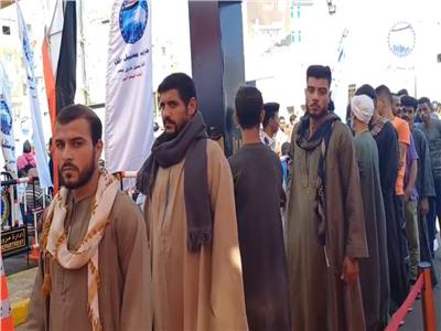 انتخابات النواب 2025| استمرال توافد الناخبين على صناديق الانتخابات بالغردقة
