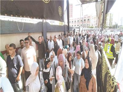 جانب من اجتماع غرفة عمليات الهيئة الوطنية للانتخابات