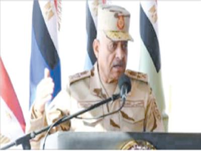 وزير الدفاع يشهد المرحلة الرئيسية للمشروع التكتيكى بالمنطقة الغربية |الفريق أول عبدالمجيد صقر: القوات المسلحة قادرة على حماية الوطن وصون مقدراته
