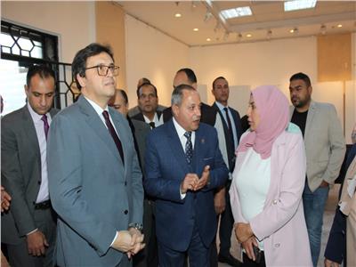 وزير الثقافة ومحافظ بورسعيد يتفقدان قصر ثقافة بورسعيد