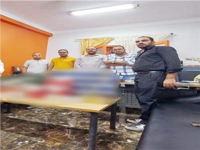 فرق التفتيش التابعة لإدارة العلاج الحر بمركز جرجا