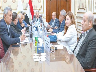 اجتماع مجلس إدارة الهيئة برئاسة المهندس عبد الصادق الشوربجى