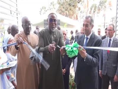 نائب رئيس جامبيا يفتتح المركز الطبي المصري في بانجول