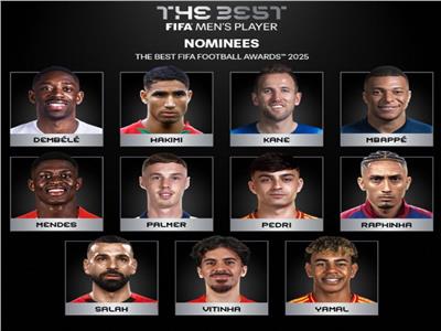 المرشحون لجائزة أفضل لاعب في العالم