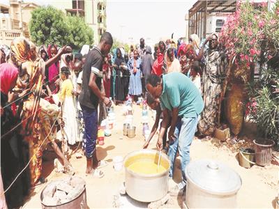 مصر تسعى لإنهاء الأوضاع الإنسانية المأساوية بالسودان
