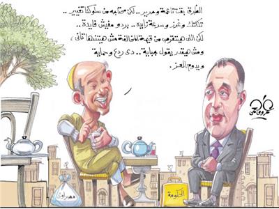 كاريكاتير|  غرامات مخالفات المرور بعد تعديل القانون 
