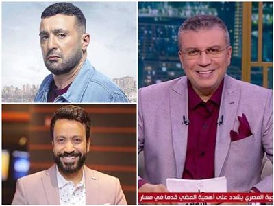 أحمد السقا وسامح حسين ضيافة  عمرو الليثي 