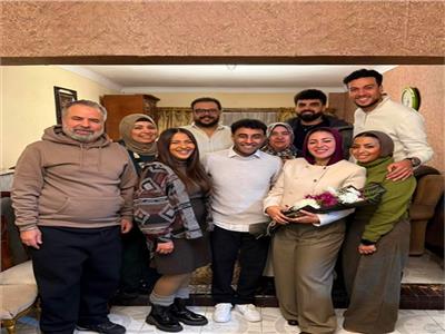 صبحي خليل يحتفل بخطوبة أبنته