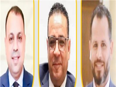 محمد فاروق يوسف و عاطف بكر عجلان و إيهاب الجندى