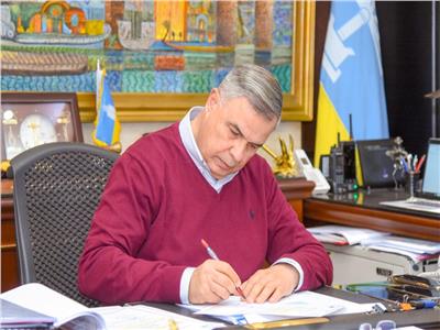 الفريق أحمد خالد حسن سعيد محافظ الإسكندرية