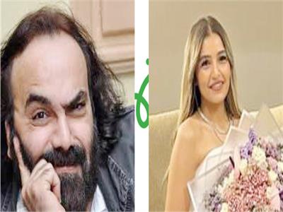 المطرب نادر أبو الليف وابنة حسام حسن