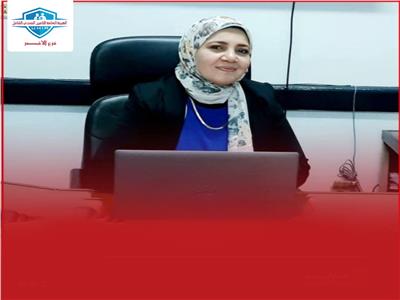  الدكتورة رحاب علي  مدير عام فرع التأمين الصحي الشامل بمحافظة الأقصر