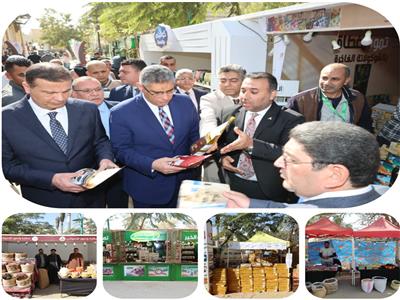 وزير الزراعة يتفقد مهرجان القاهرة الدولي للتمور