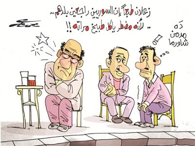 كاريكاتير محمد عمر