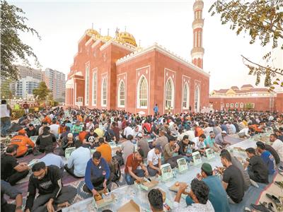 إفطار جماعى وصلاة تراويح فى أشهر ميادين نيويورك وميتشجان