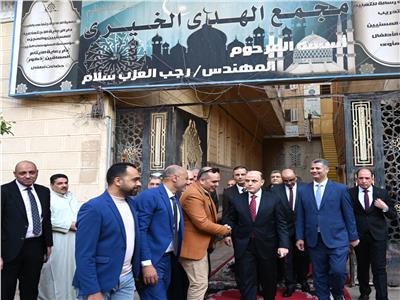 محافظ الغربية يشارك الأيتام وكبار السن فرحة العيد