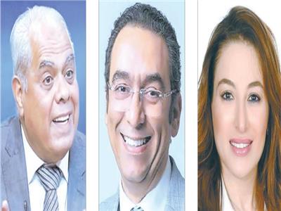 د. نيفين حسنى و د.وليد حجاج و د. حسن شحاته