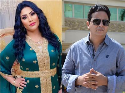 الفنانة بدرية طلبة والإعلامي أحمد رجب