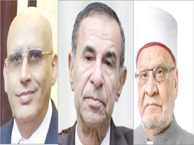 د. أحمد كريمة  -  د. محمود مهنى - د. عصام المغربى