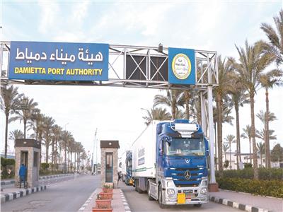 ٢٩٥ طنًا تتجه إلى الخليج بـ «الرورو» عبر سفاجا