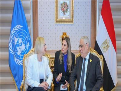النائب العام خلال استقباله الأمين العام المساعد للأمم المتحدة لدعم وبناء السلام
