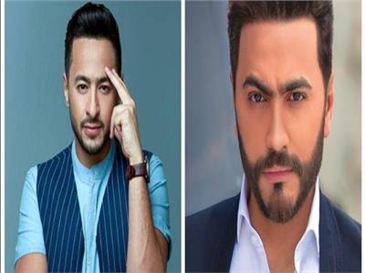 حمادة هلال وتامر حسنى
