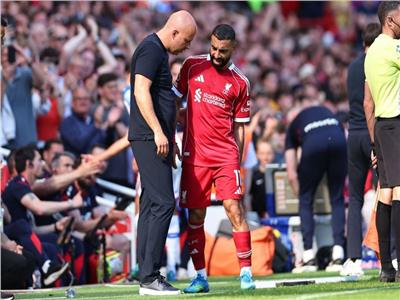 محمد صلاح وآرني سلوت