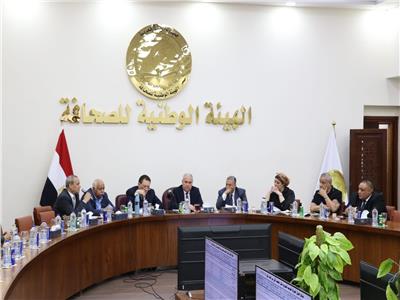  المهندس عبد الصادق الشوربجي خلال الاجتماع