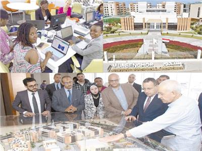 افتتاح رسمى لجامعة سنجور فى برج العرب غدًا
