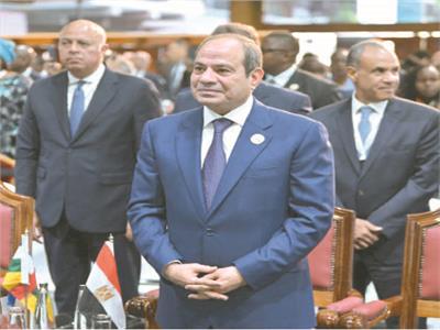 السيسى: الديون تلتهم ميزانيات الصحة والتعليم فى القارة السمراء