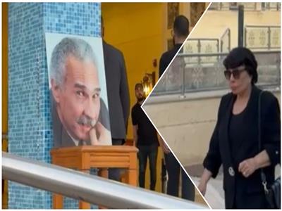 عزاء الفنان عبد الرحمن أبو زهرة 