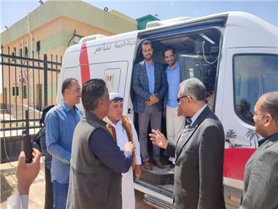 اللواء مجدي الوصيف خلال الجولة