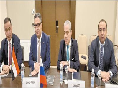 وزير التموين خلال مشاركته فى فعاليات المنتدى الروسى