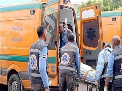 مصرع 6 أشخاص في تصادم مروع ببني سويف
