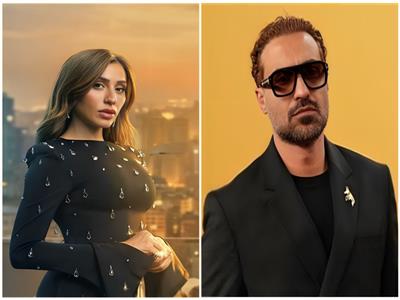 أحمد فهمي ودينا الشربيني 