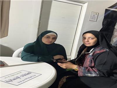 محررة بوابة أخبار اليوم في حوارها مع زوجة الشهيد البطل رامي هلال 
