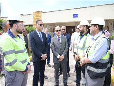 محافظ الغربية يتفقد مصنع تدوير ومعالجة المخلفات بالمحلة الكبرى