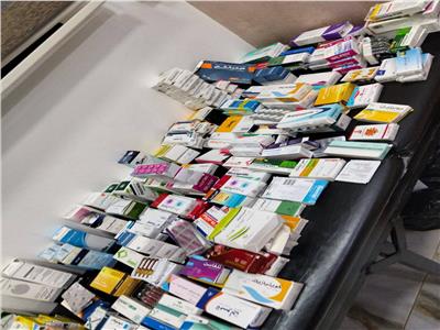 ضبط أدوية مخدرة مجهولة المصدر 