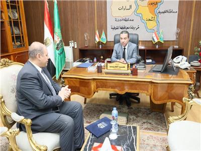 اللواء عمرو الغريب محافظ المنوفية