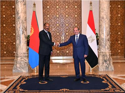 الرئيس السيسي ونظيره الإريتري