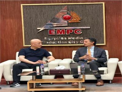 رئيس «سوتشو الصينية للتنمية الثقافية» يبحث سبل التعاون المشترك مع مدينة الإنتاج الإعلامي