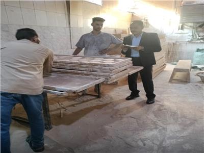 لحملات الرقابية على الأسواق والمخابز بمحافظ المنيا